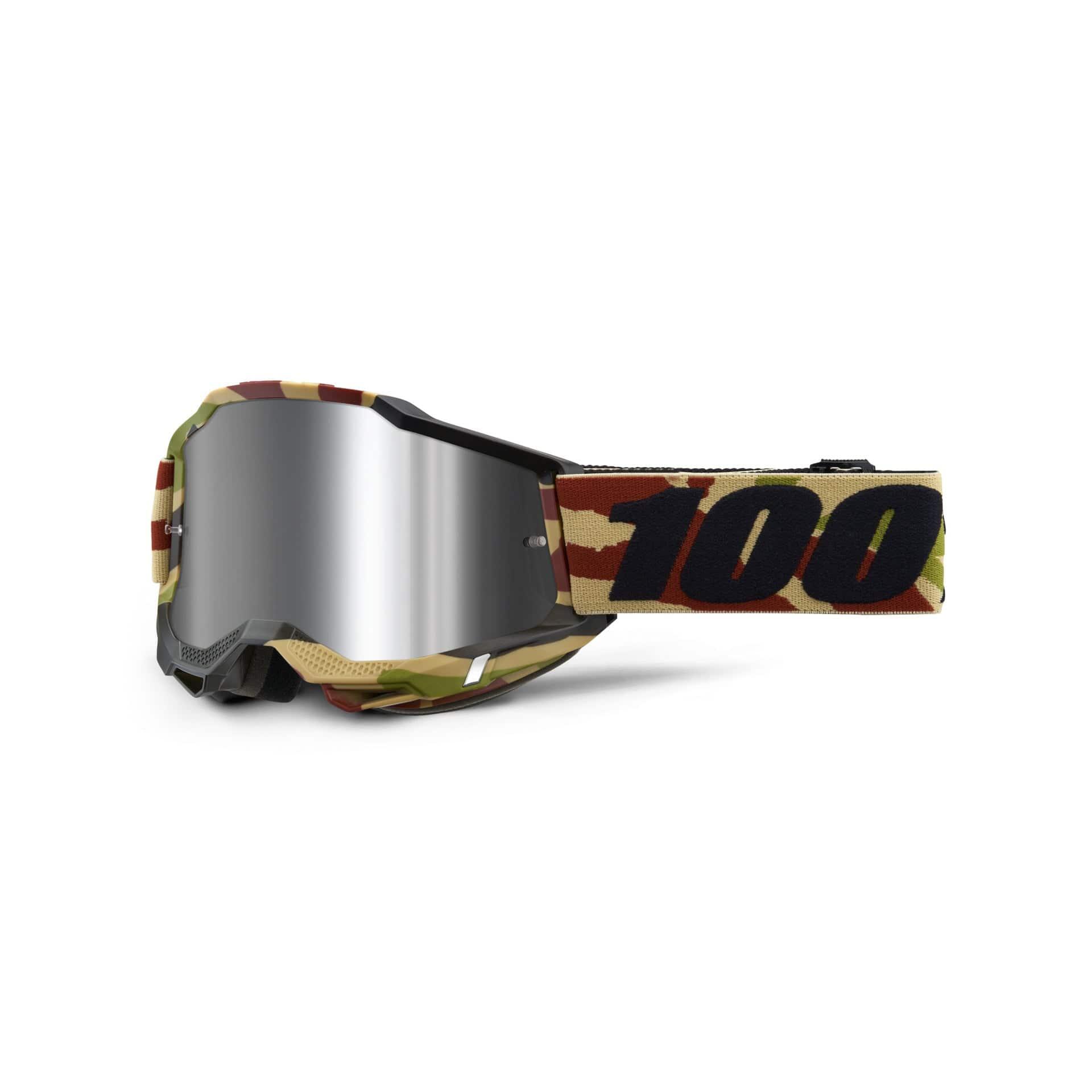 100 Percent ACCURI 2 Goggle Mission - Mirror Silver Flash