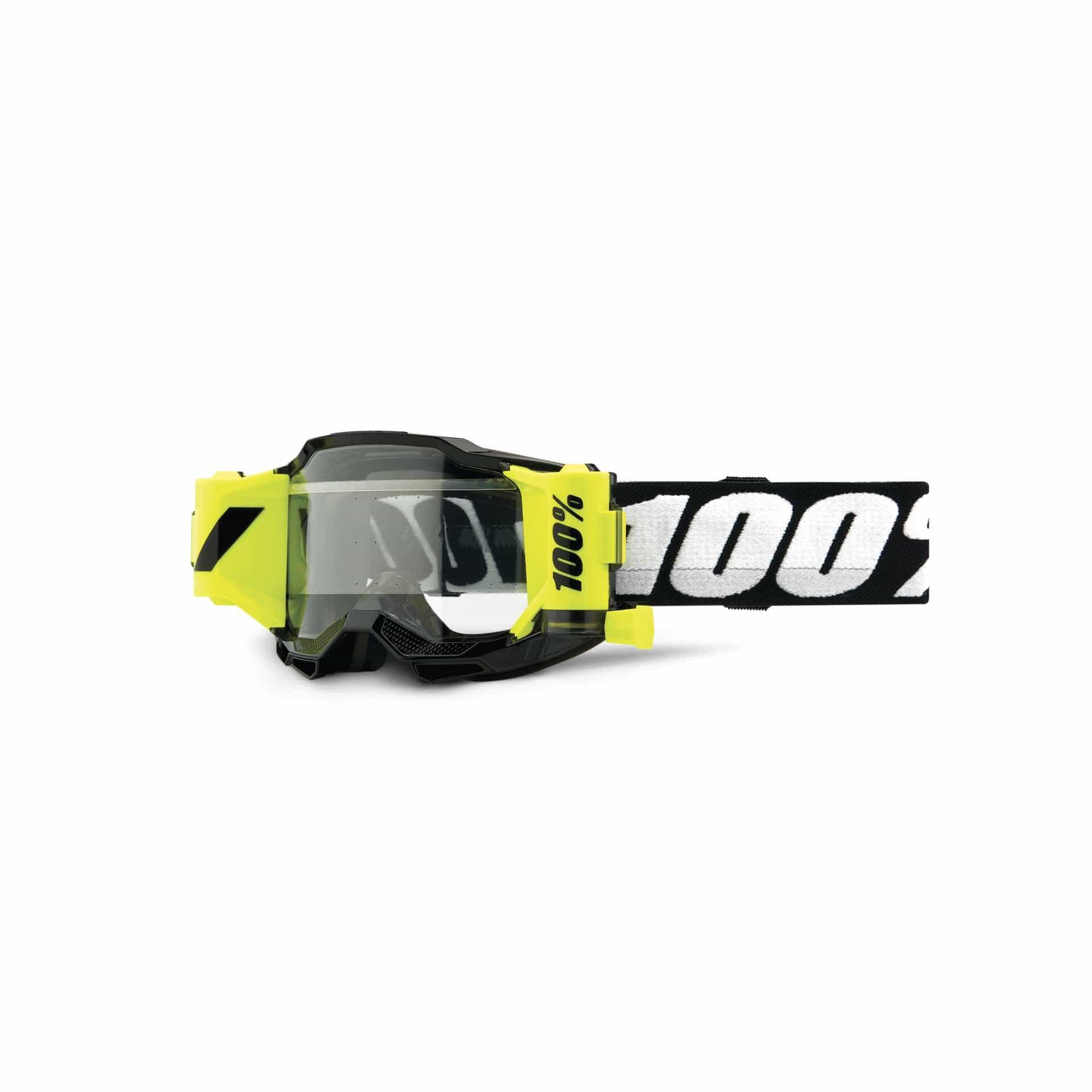 100 Percent ACCURI 2 Youth FORECAST Goggle Black - Clear