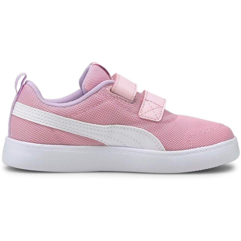 Baskets Puma Courtflex V2 Mesh, Rose, Enfants