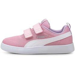 Zapatillas Puma Courtflex V2 Mesh, Rosado, Niños