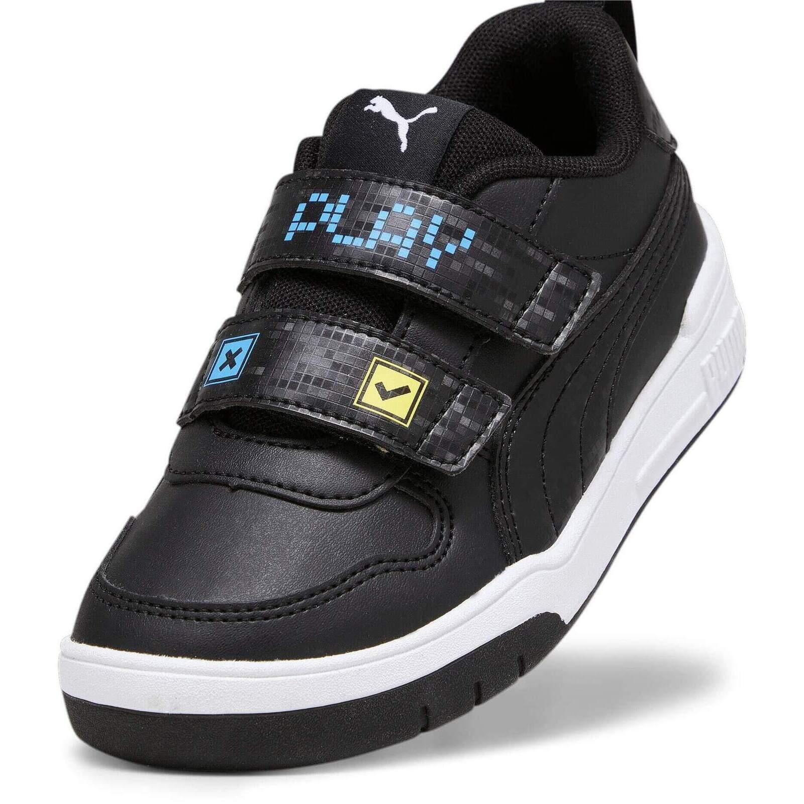 Baskets Puma Multiflex SL Play V PS, Noir, Enfants 4/5