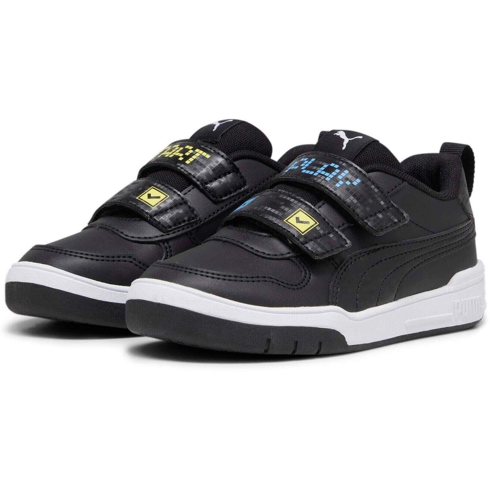 Baskets Puma Multiflex SL Play V PS, Noir, Enfants 3/5