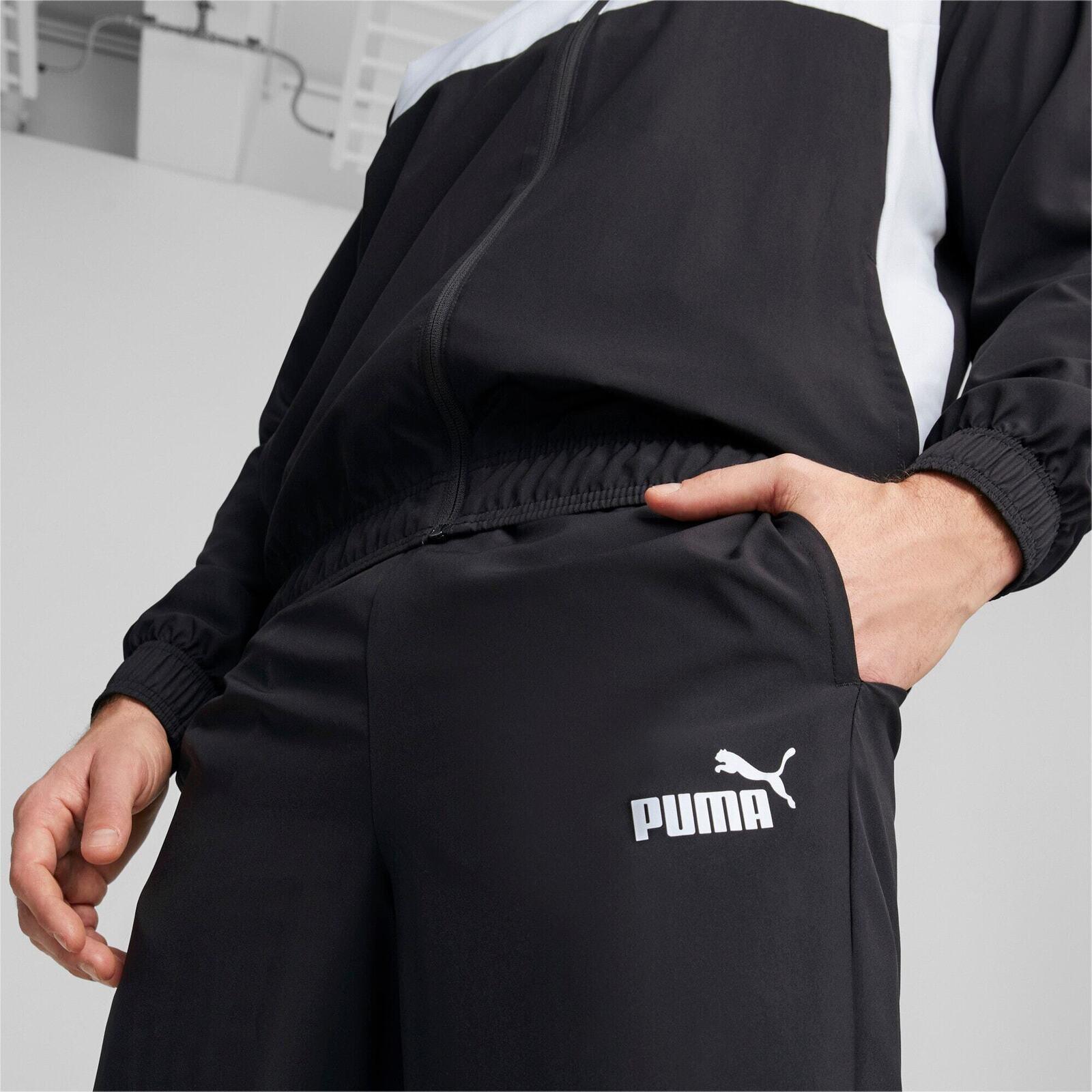 Survêtement Puma FD WVN TRACKSUIT CL Noir 5/5