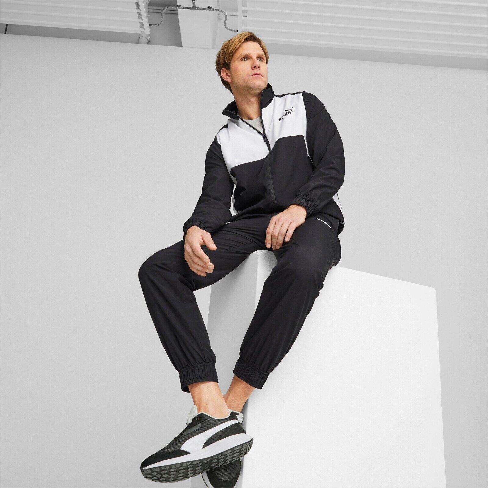 Survêtement Puma FD WVN TRACKSUIT CL Noir 4/5