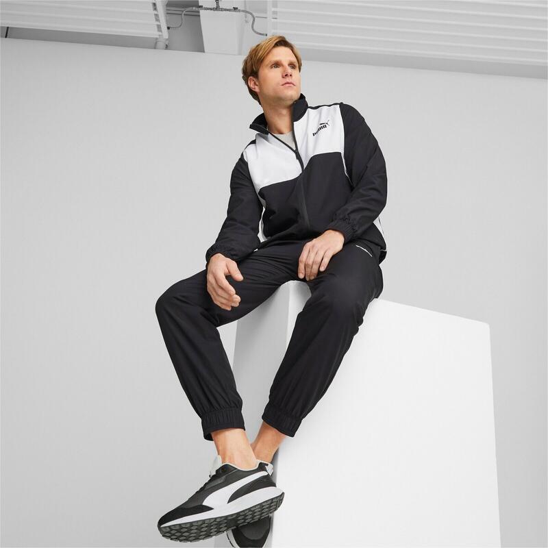 Trening barbati Puma Woven Tracksuit, Negru