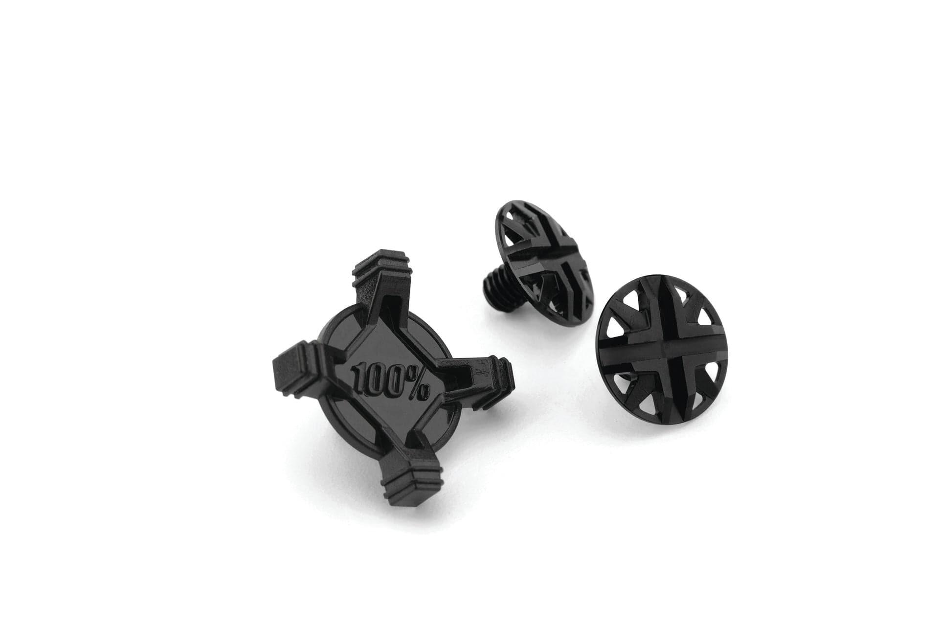 100 Percent AIRCRAFT Visor Screw Kit Black
