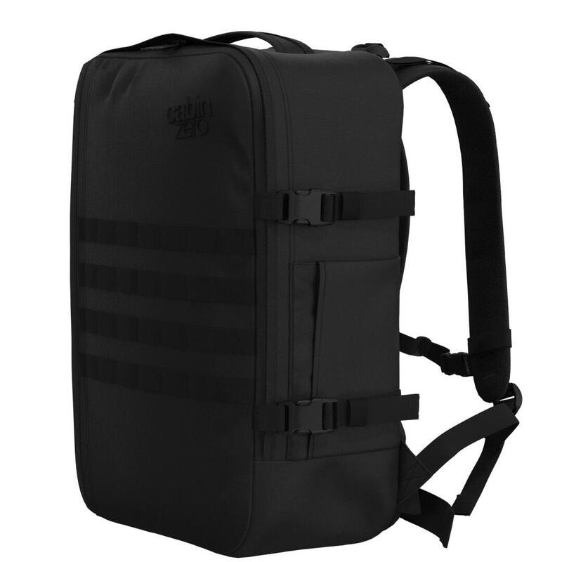 Military Backpack 44L - ABSOLUTE BLACK