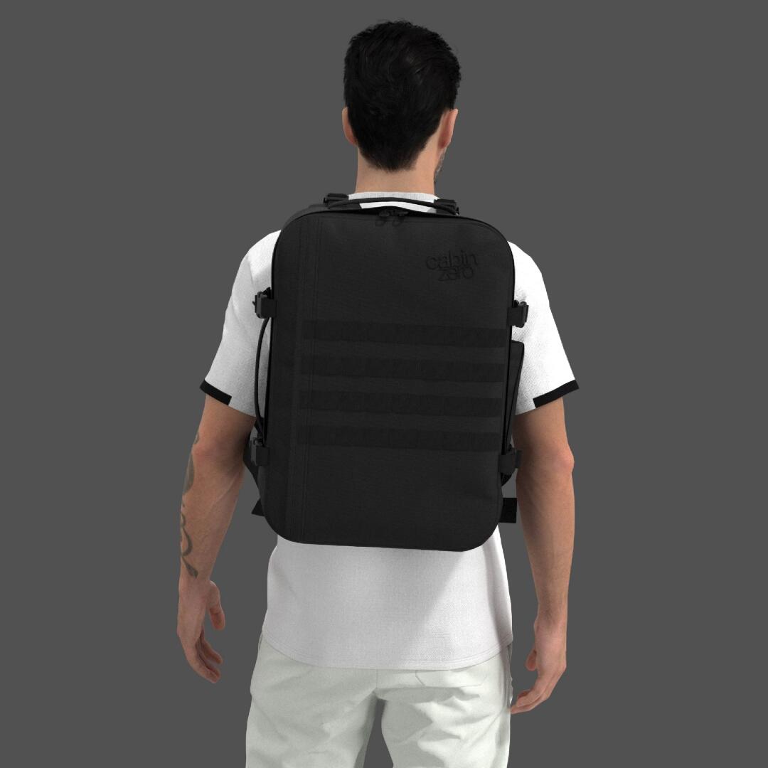 Military Backpack 36L - ABSOLUTE BLACK Military Backpack 36L - ABSOLUTE BLACK