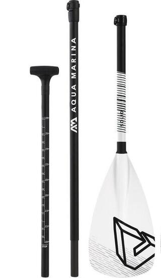 PADDEL SUP AQUA MARINA SOLID FIBRE VARIO 3-TEILIG