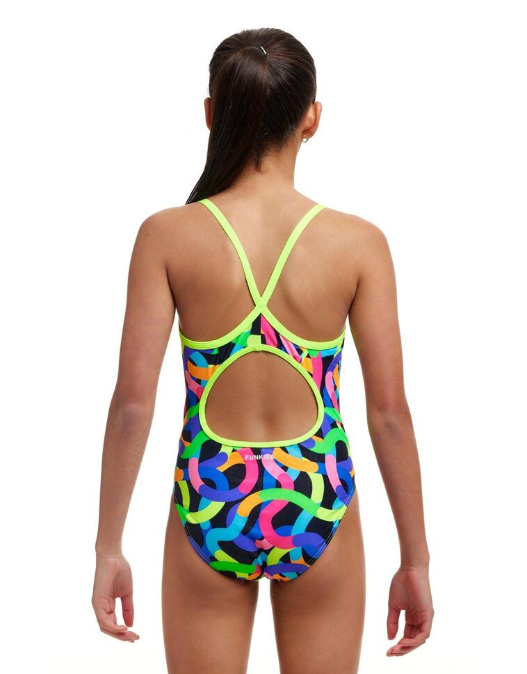 Strój kąpielowy dziewczęcy Funkita Got Worms Diamond Back
