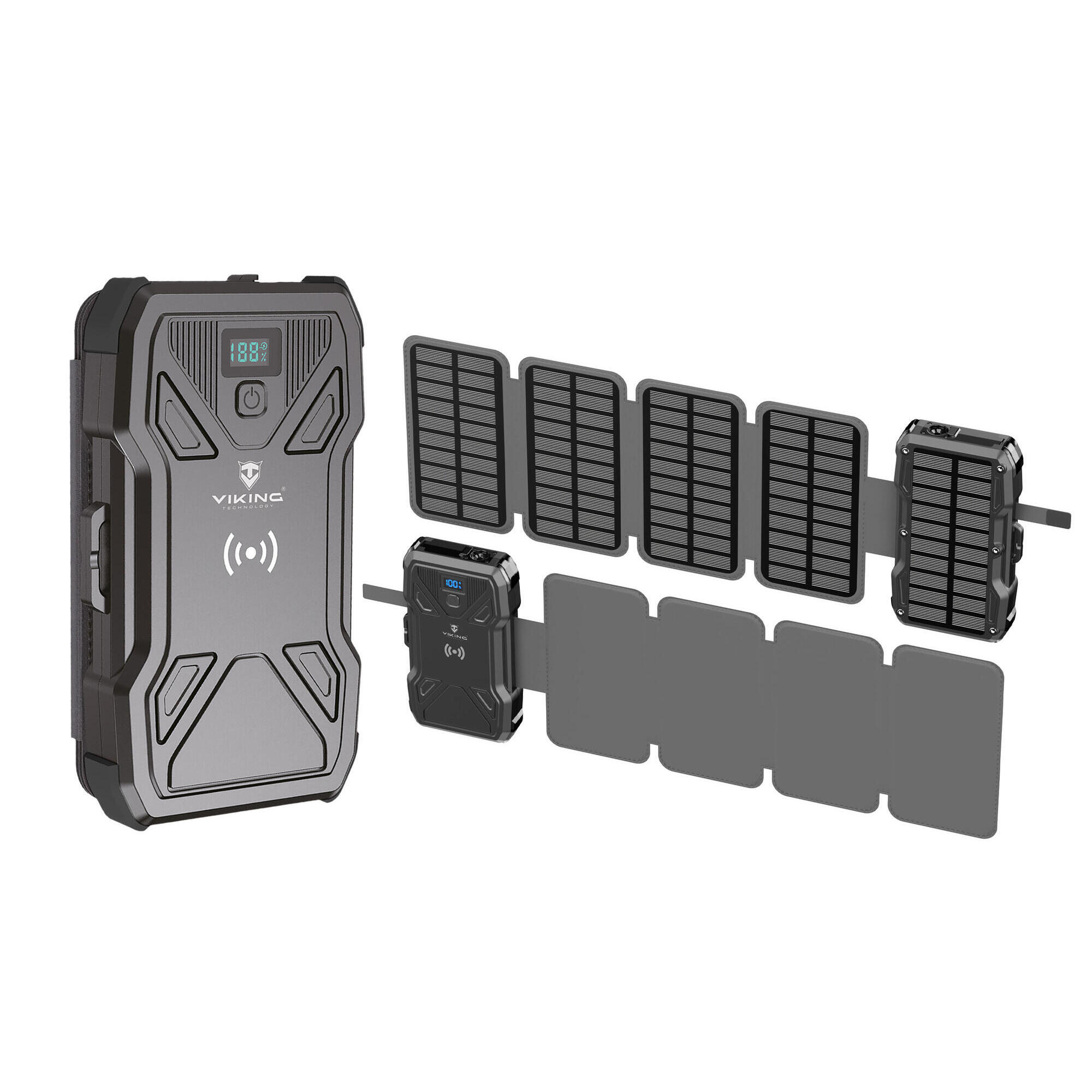 VIKING TECHNOLOGY Solární powerbanka VIKING TYR II