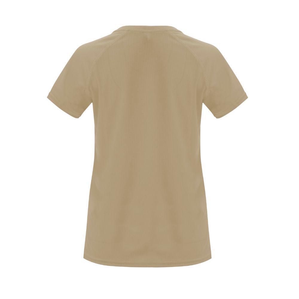 Camiseta Caza Mujer Pasión Morena 38043 Camel Manga Corta 2/3