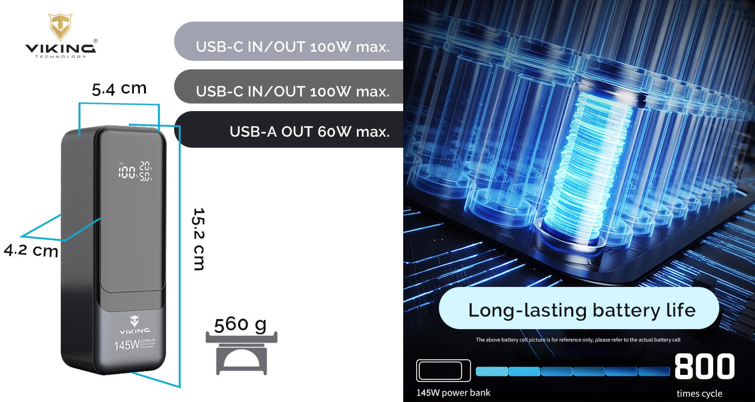 Powerbanka VIKING PN-964PD 27000mAh 7/7