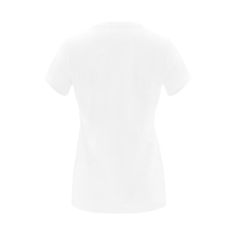 Camiseta Caza Mujer Pasión Morena 38052 Blanca Manga Corta