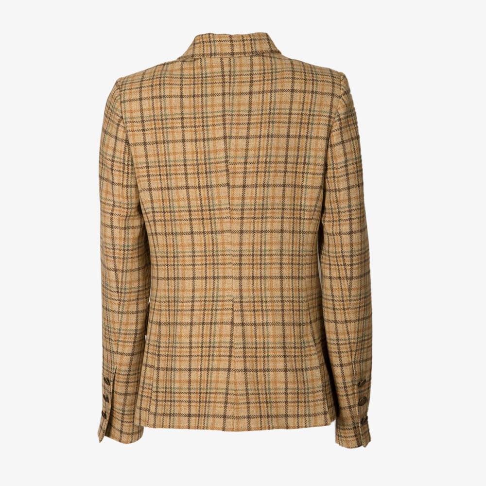 Americana Caza Mujer Pasión Morena 10055 Beige Tweed con Botones 2/7