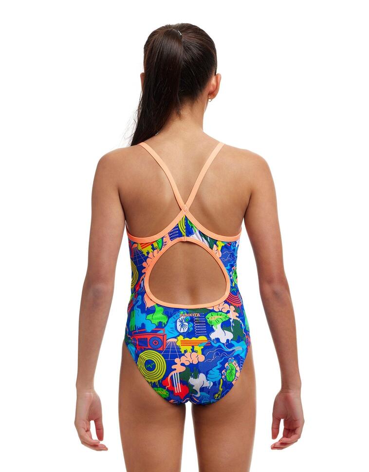 Strój kąpielowy dziewczęcy Funkita Blues Baby Diamond Back