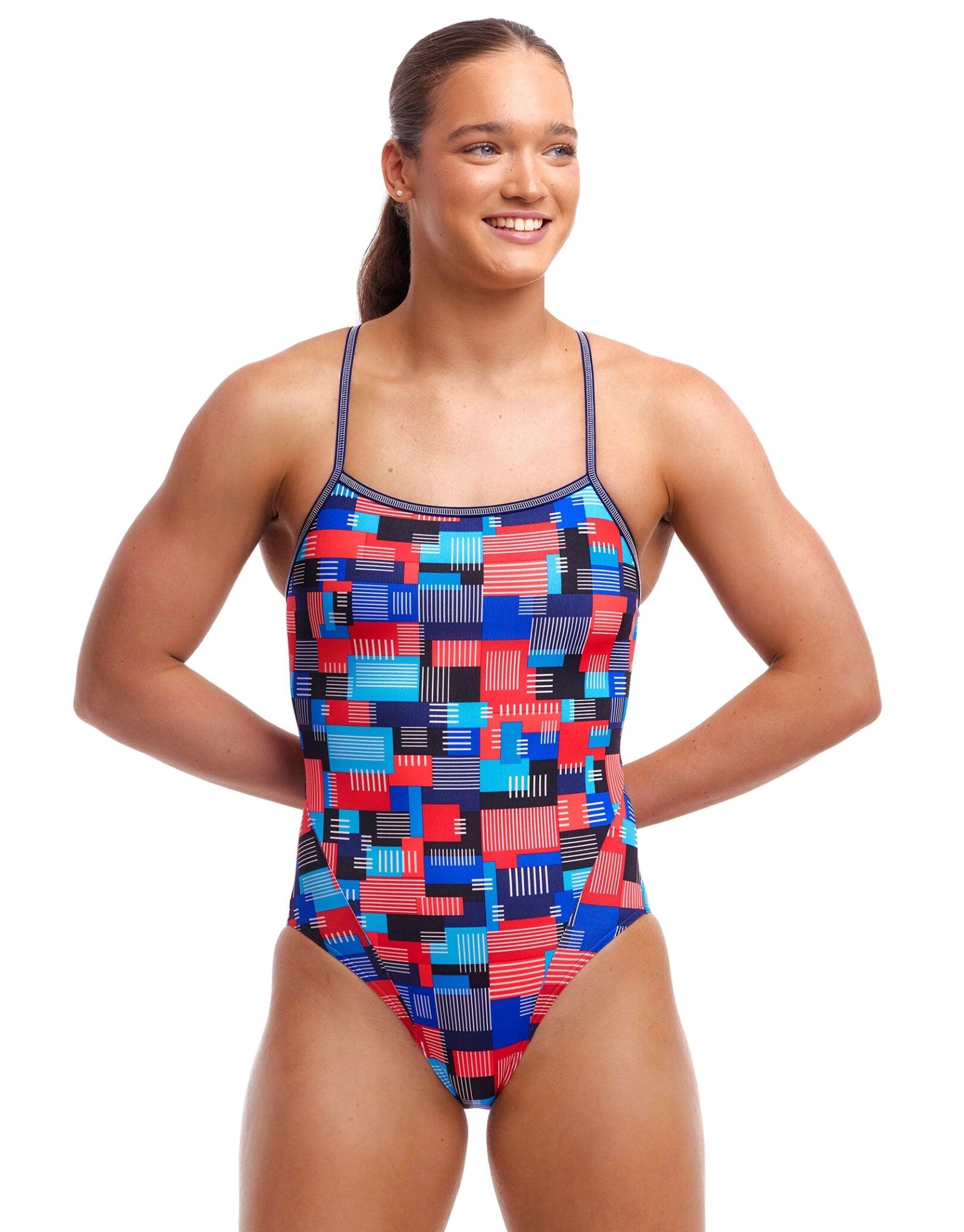 Strój do pływania FUNKITA Motherboard - Single Strap 3/7