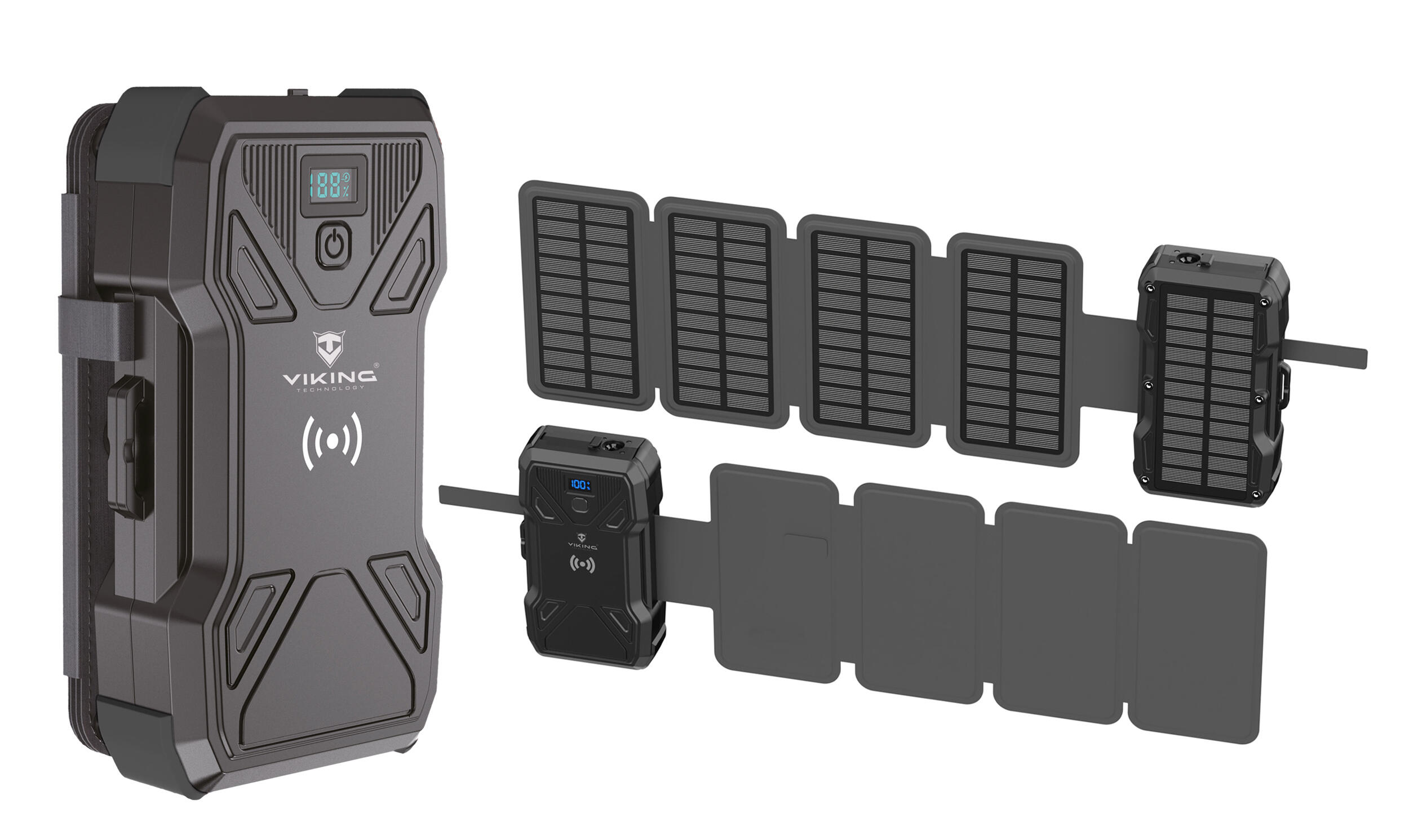 VIKING TECHNOLOGY Solární powerbanka VIKING TYR III