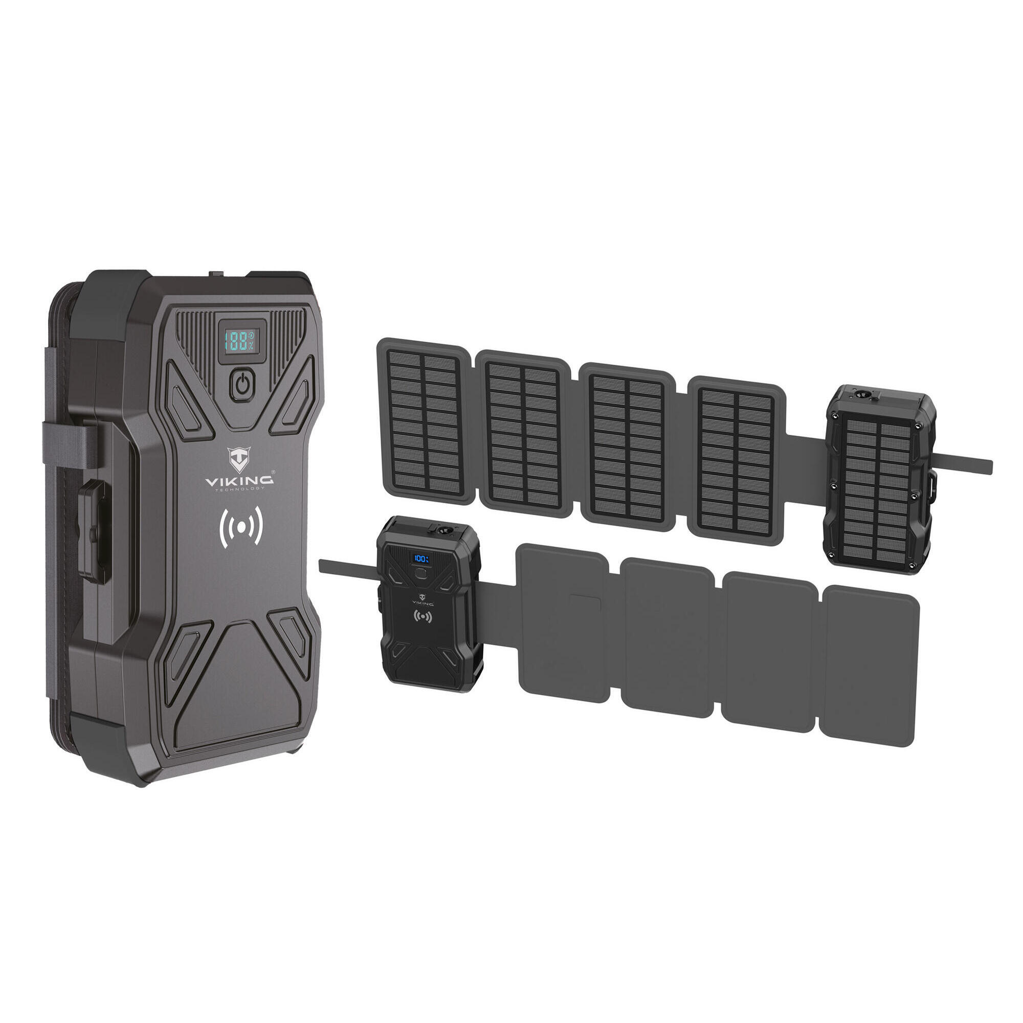 VIKING TECHNOLOGY Solární powerbanka VIKING TYR III