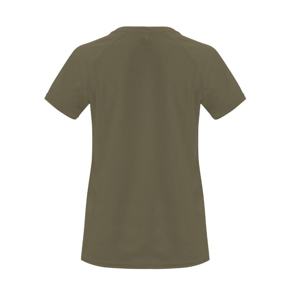 Camiseta Caza Mujer Pasión Morena 38043 Verde Manga Corta 2/3