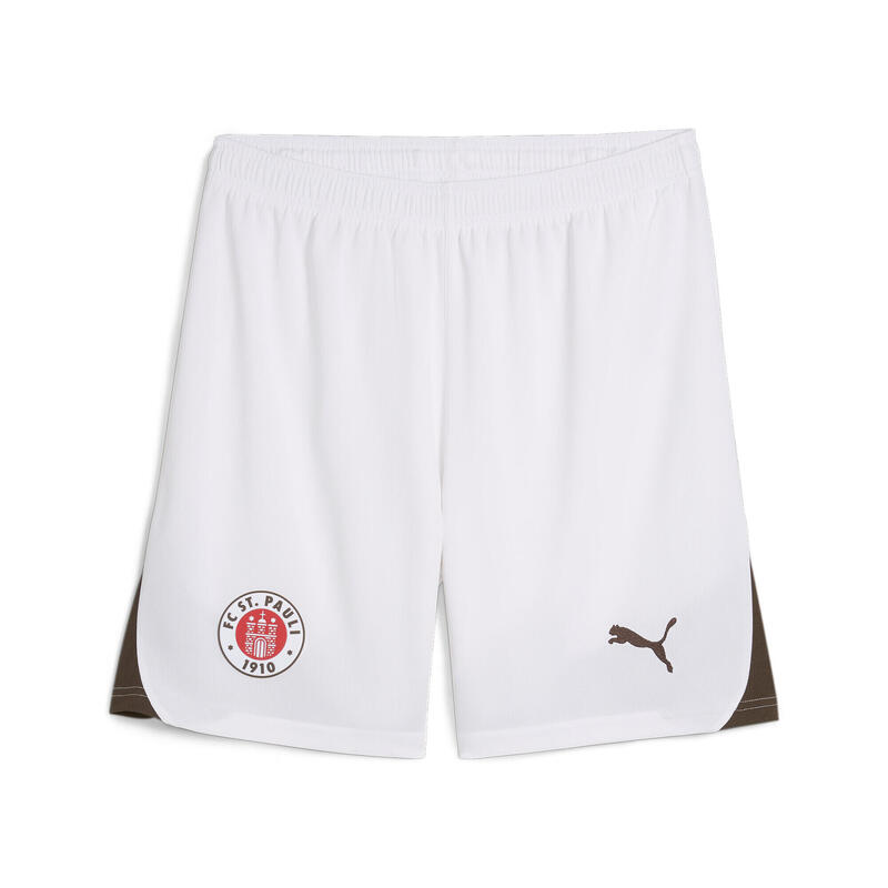 FC St. Pauli 24/25 Auswärtsshorts Herren PUMA White Espresso Brown