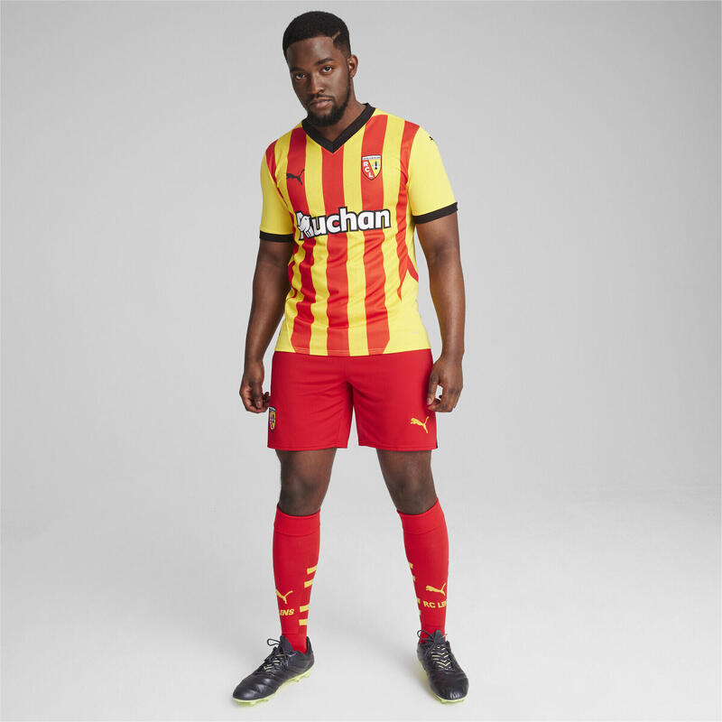 RC Lens 24/25 short voor heren PUMA Red Pelé Yellow