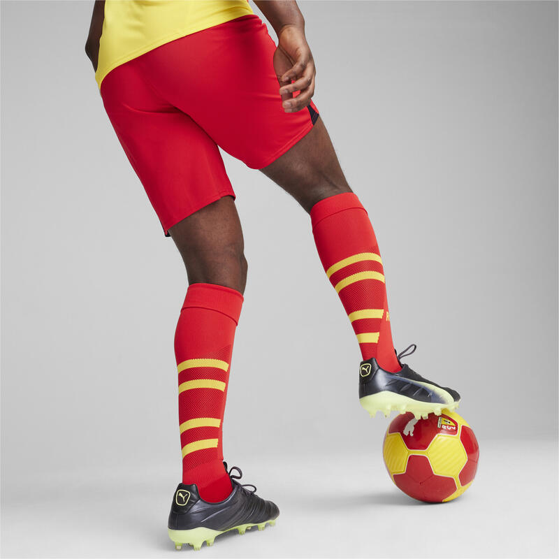 Short 24/25 RC Lens Homme PUMA Red Pelé Yellow