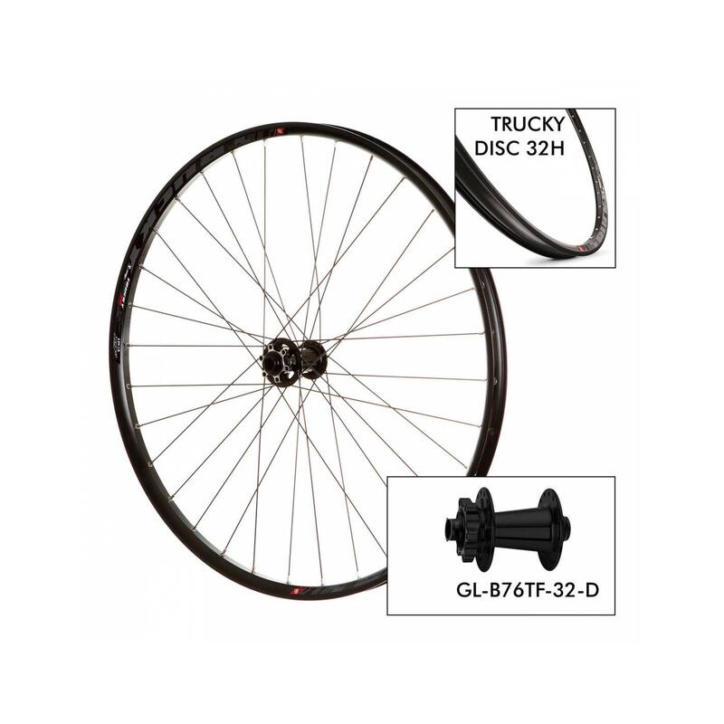 Roue de vélo Mach1 D. Trucky30 32H - TF 15x110      11750€ 13775€ -14%    * La vente débute le 25/07/2025    MACH1 Roue de vélo Mach1 D. Trucky30 32H - TF 15x110Vendu exclusivement en ligne   