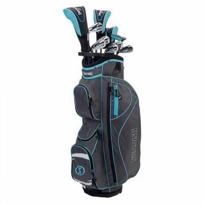 Rechtshandige golfset voor dames spalding open stock sx35 graphite