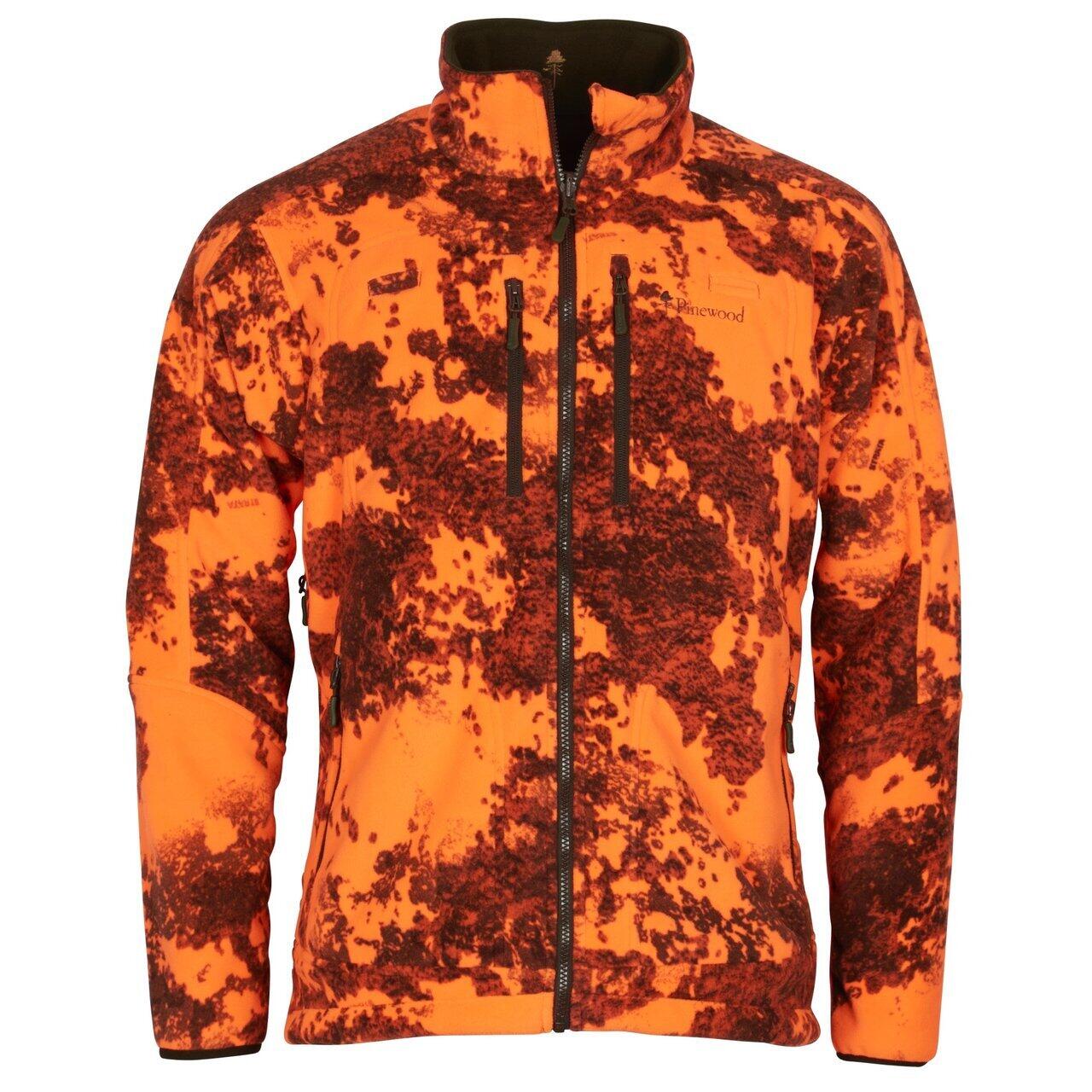 Pinewood - Polaire Reversible Pinewood Furudal Camou - Polaire - Orange - 48 Xl - Decathlon