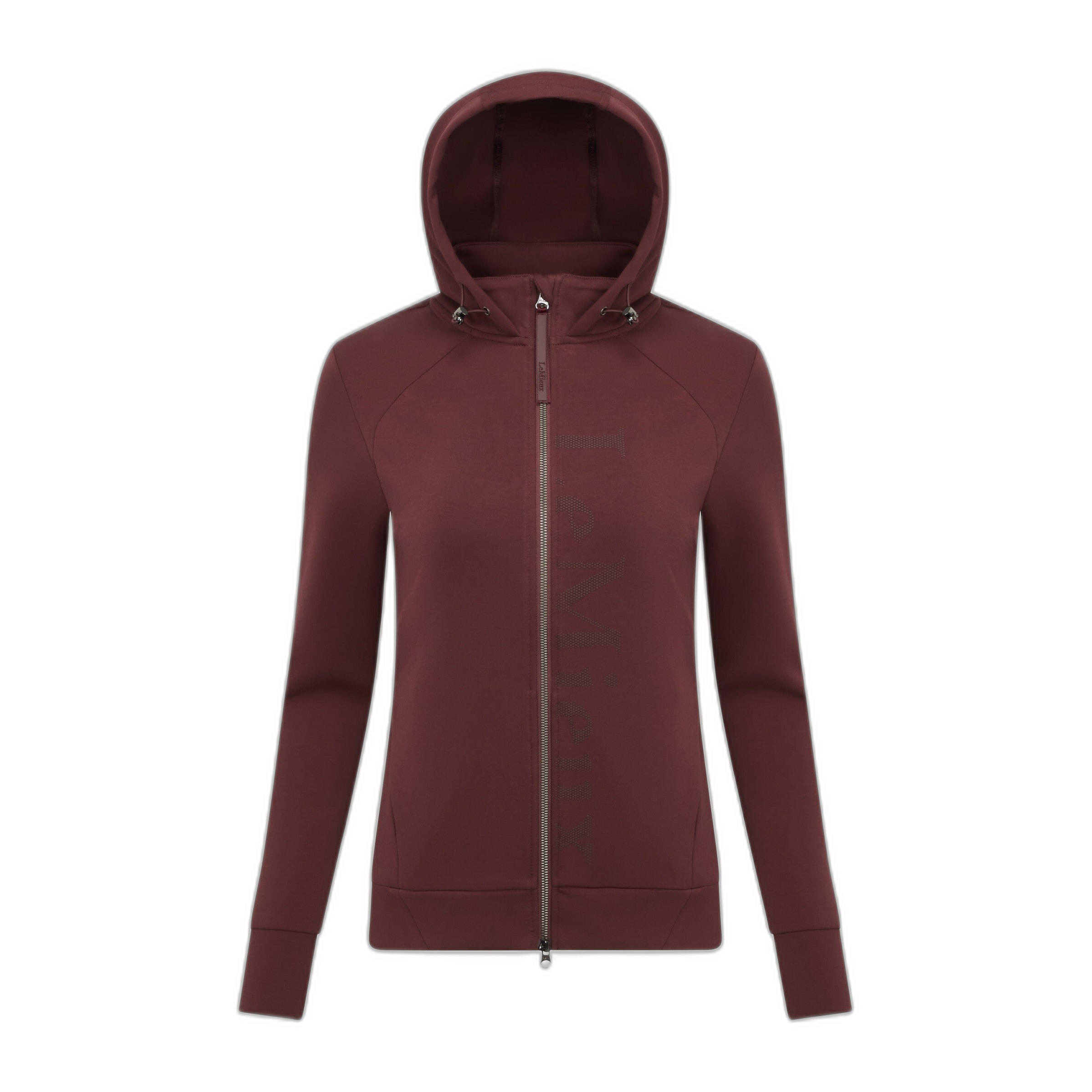 Felpa con cappuccio da donna con zip integrale LeMieux Elite