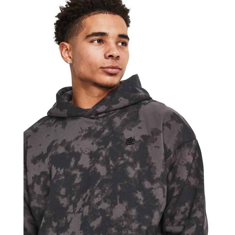 Sweatshirt à capuche Under Armour Curry Acid Wash