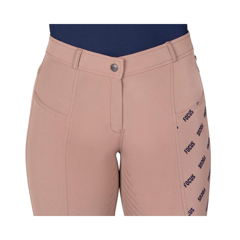 Pantalon équitation mid grip femme QHP Summer Focus