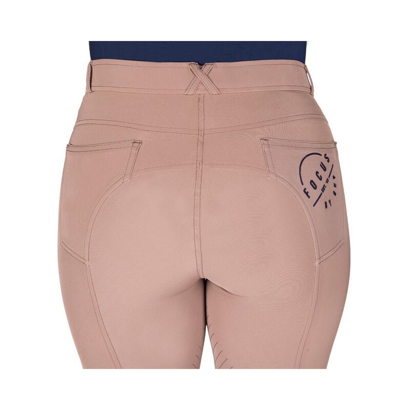 Pantalon équitation mid grip femme QHP Summer Focus