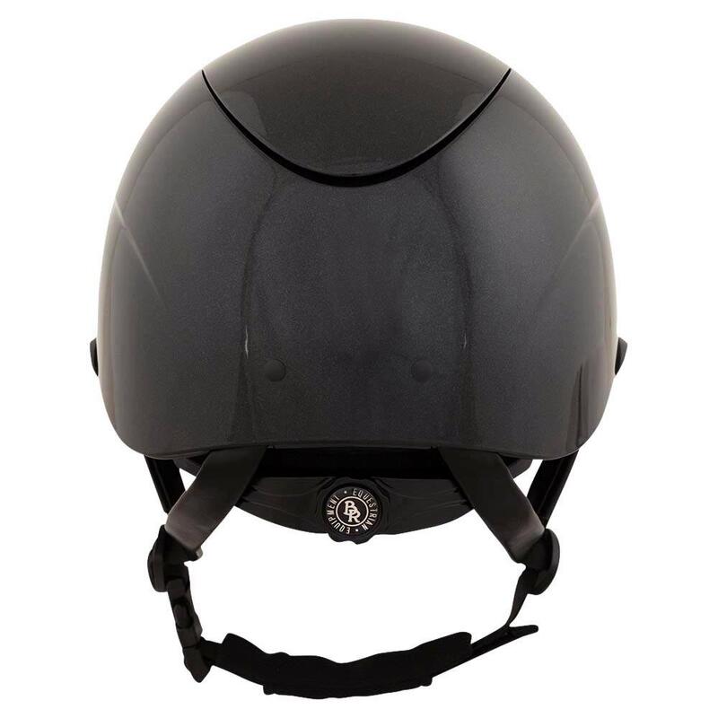 Casque d'équitation visière polo BR Equitation Thêta Plus Glossy