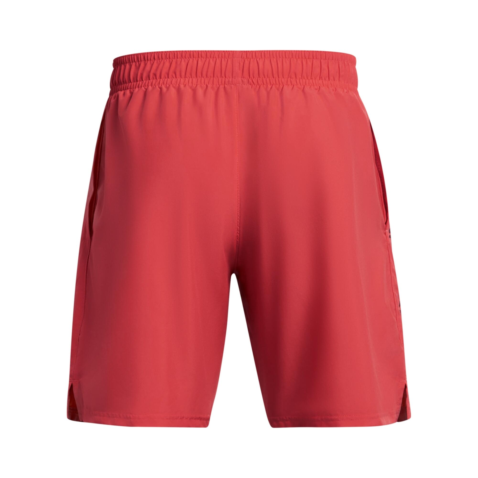 Pantalones Cortos Rojos de Hombre Under Armour Wdmk 4/6