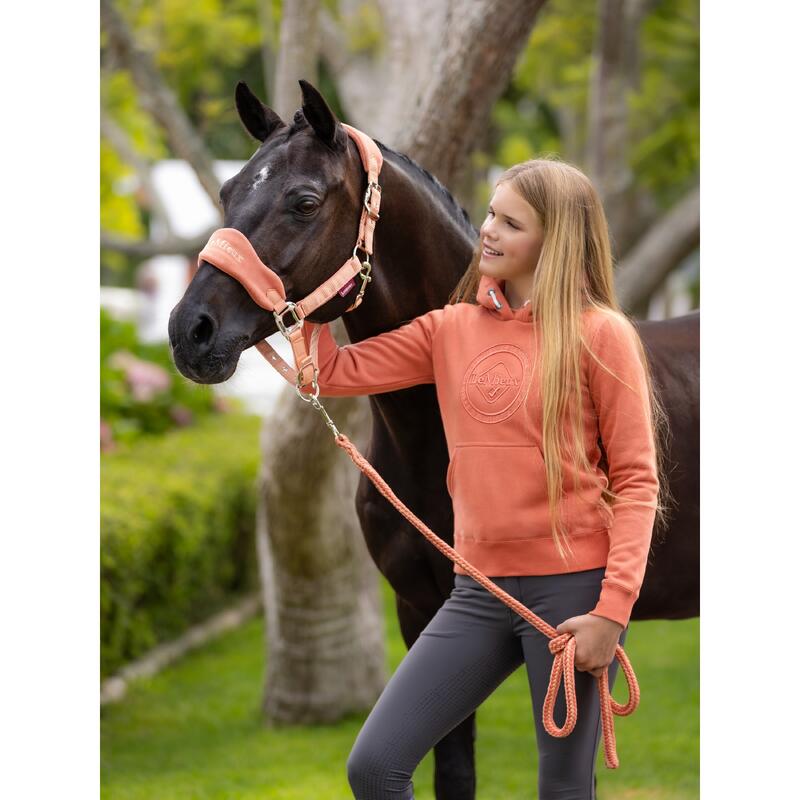 Sweatshirt équitation à capuche fille LeMieux Hannah Pop Over