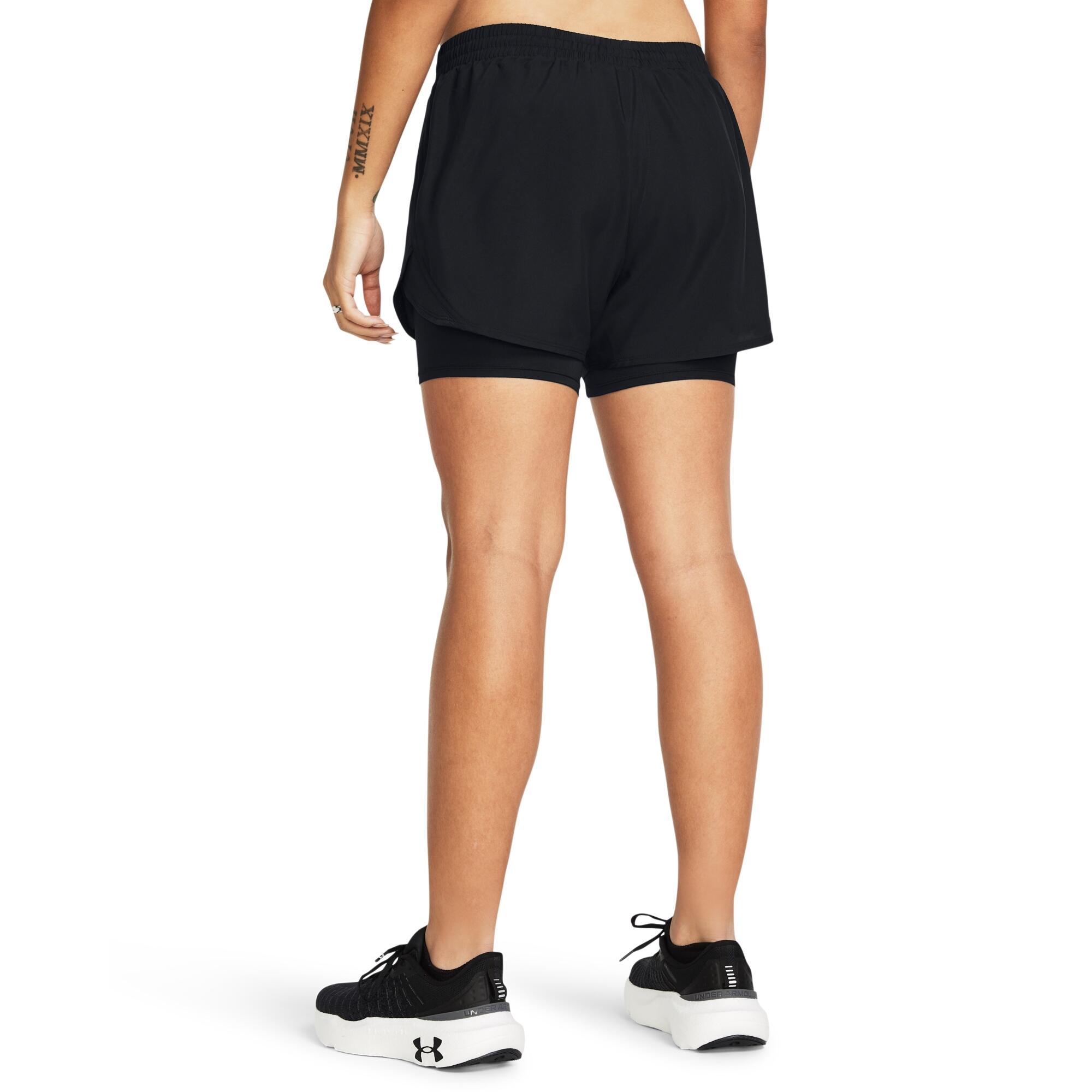 2in1 Shorts für Damen Under Armour Fly-By 6/6
