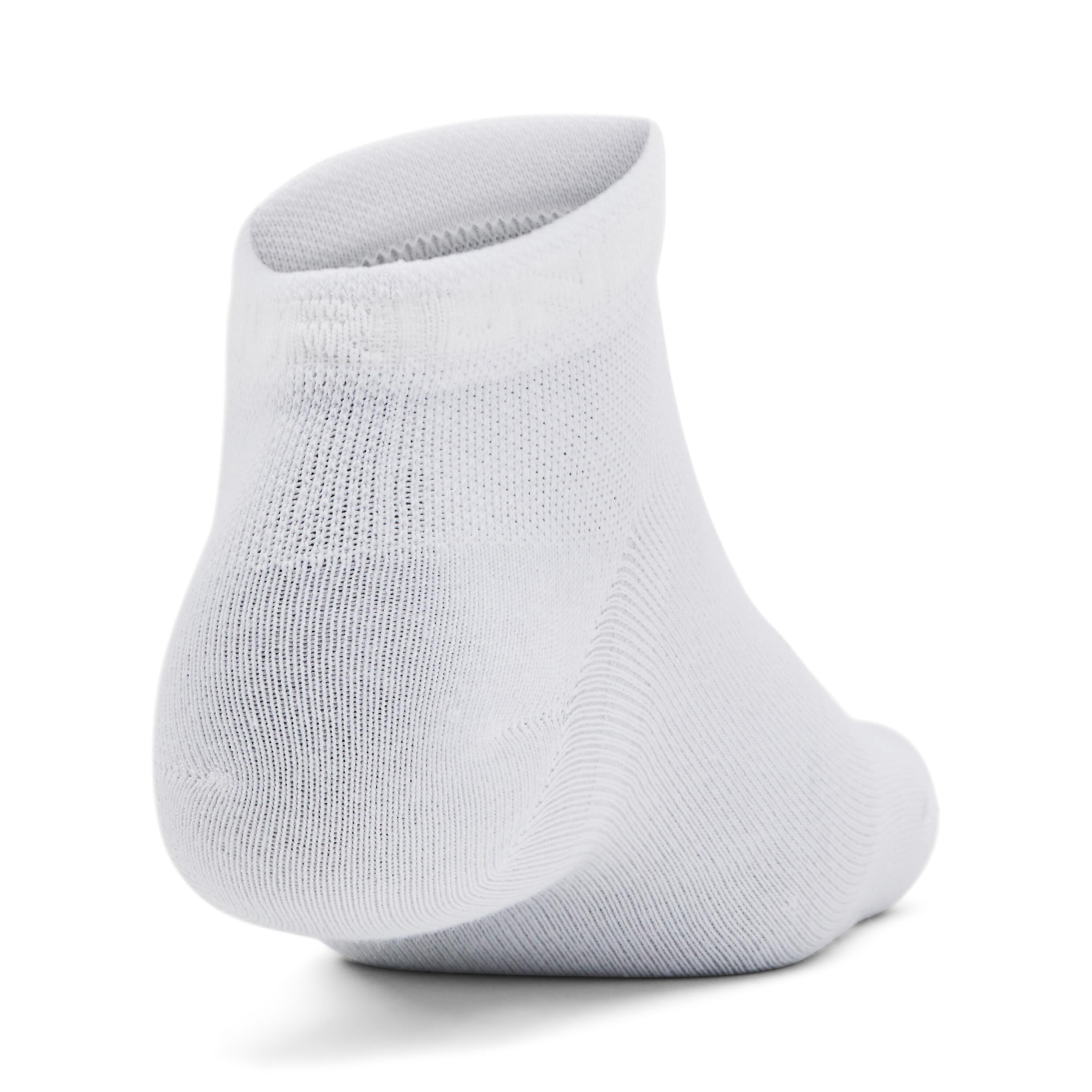 Lot de 3 Paires Chaussettes Blanches Femme Under Armour Low Cut 3/4