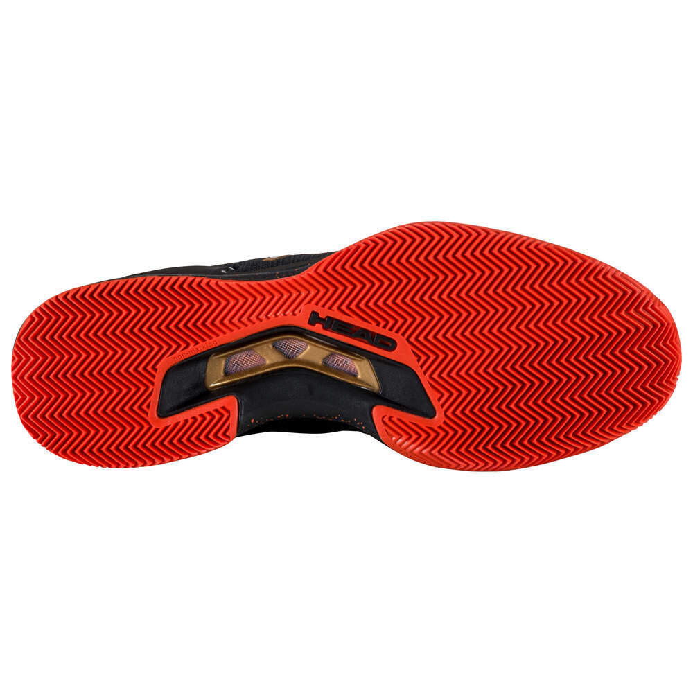 Black And Orange Head Sprint Pro 3.5 Sf Clay 273012 Bkor 3/3