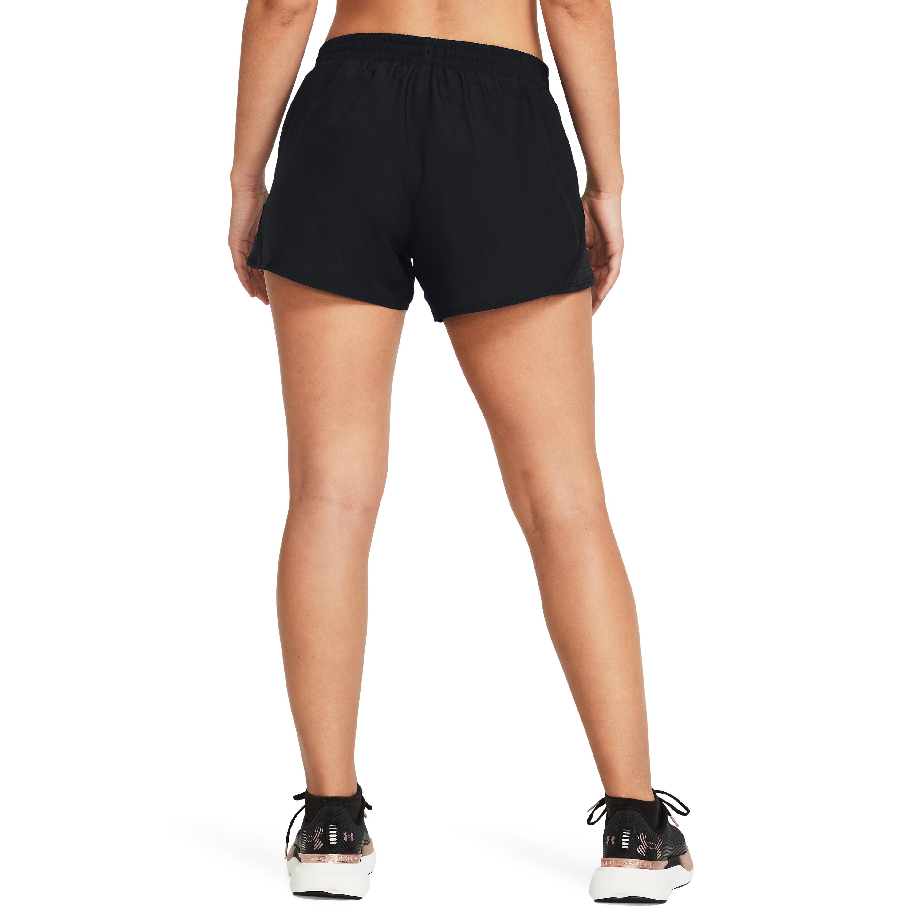 Damesshort Under Armour Fly By 3" 5/5
