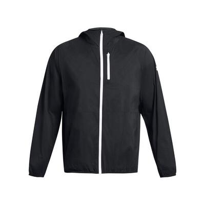 Waterdichte jas met capuchon under armour launch lightweight
