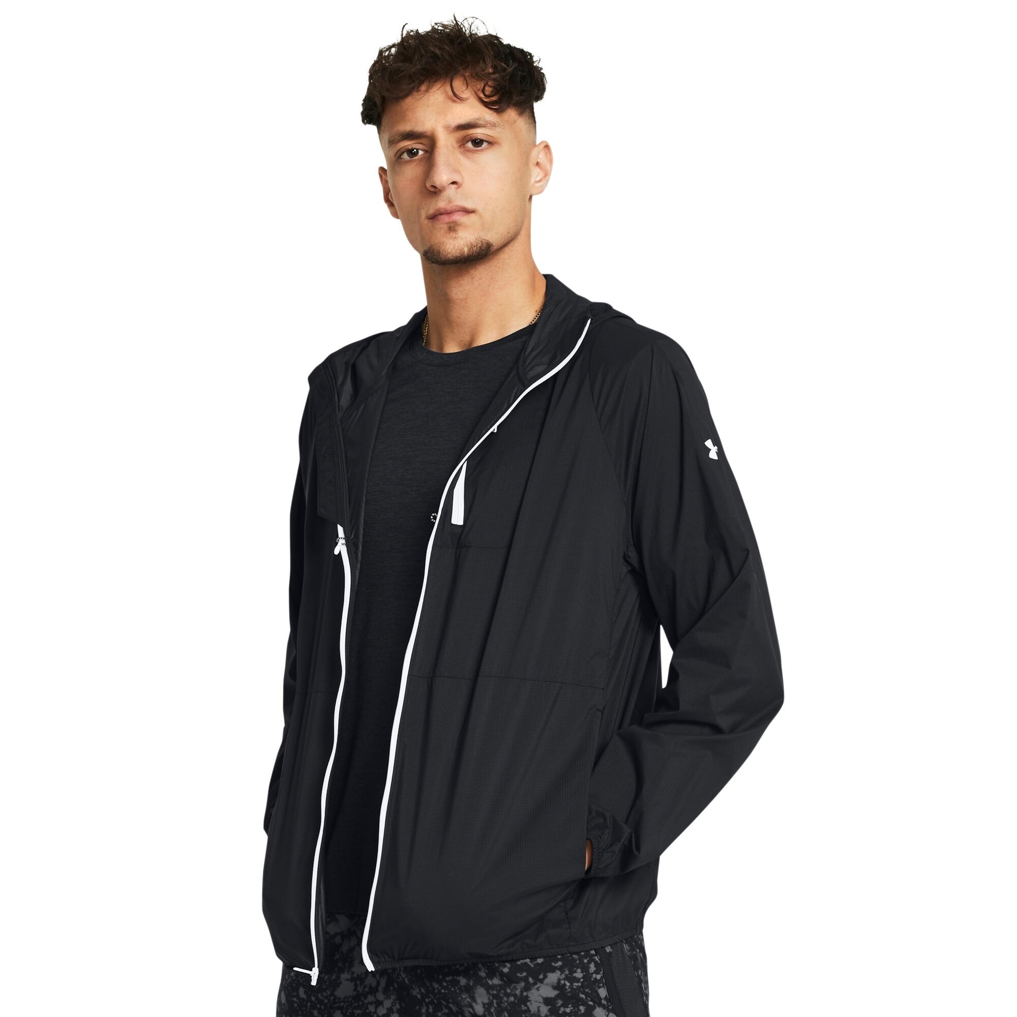Waterdichte jas met capuchon Under Armour Launch Lightweight 2/5