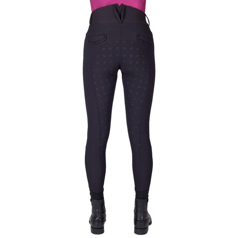 Pantalon équitation full grip femme QHP Djune