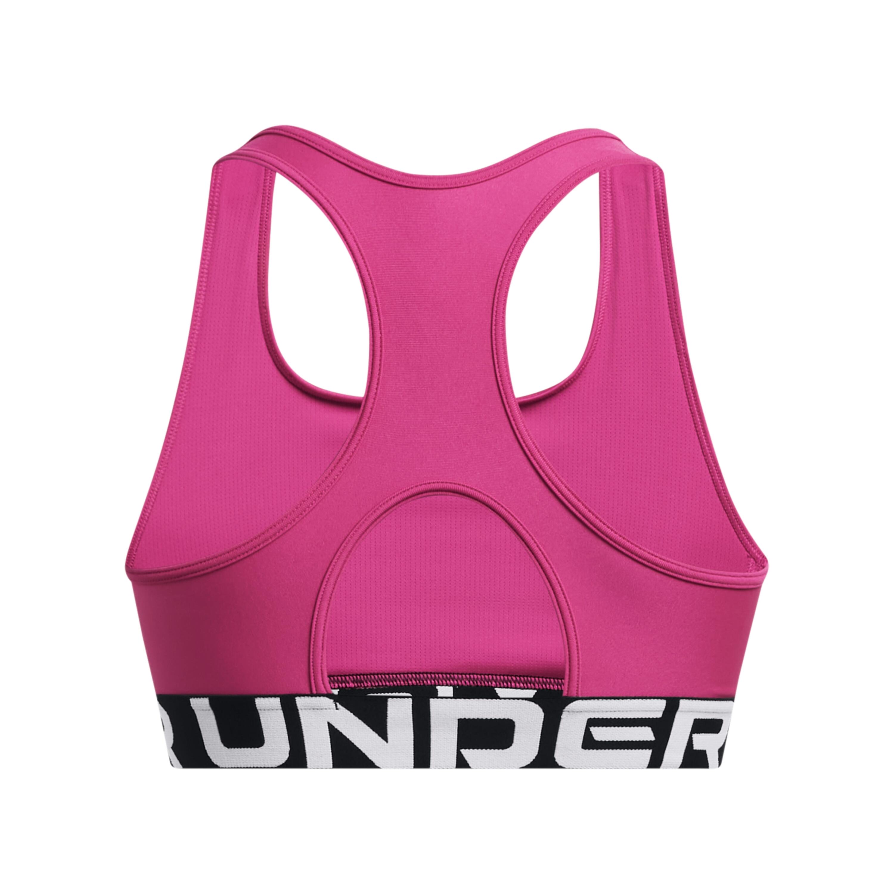 Brassière femme Under Armour HeatGear Mid Branded 2/4