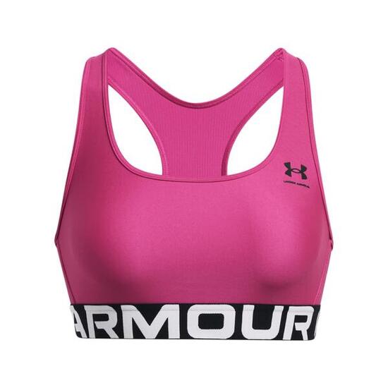 Reggiseno sportivo da donna Under Armour HeatGear Mid Branded