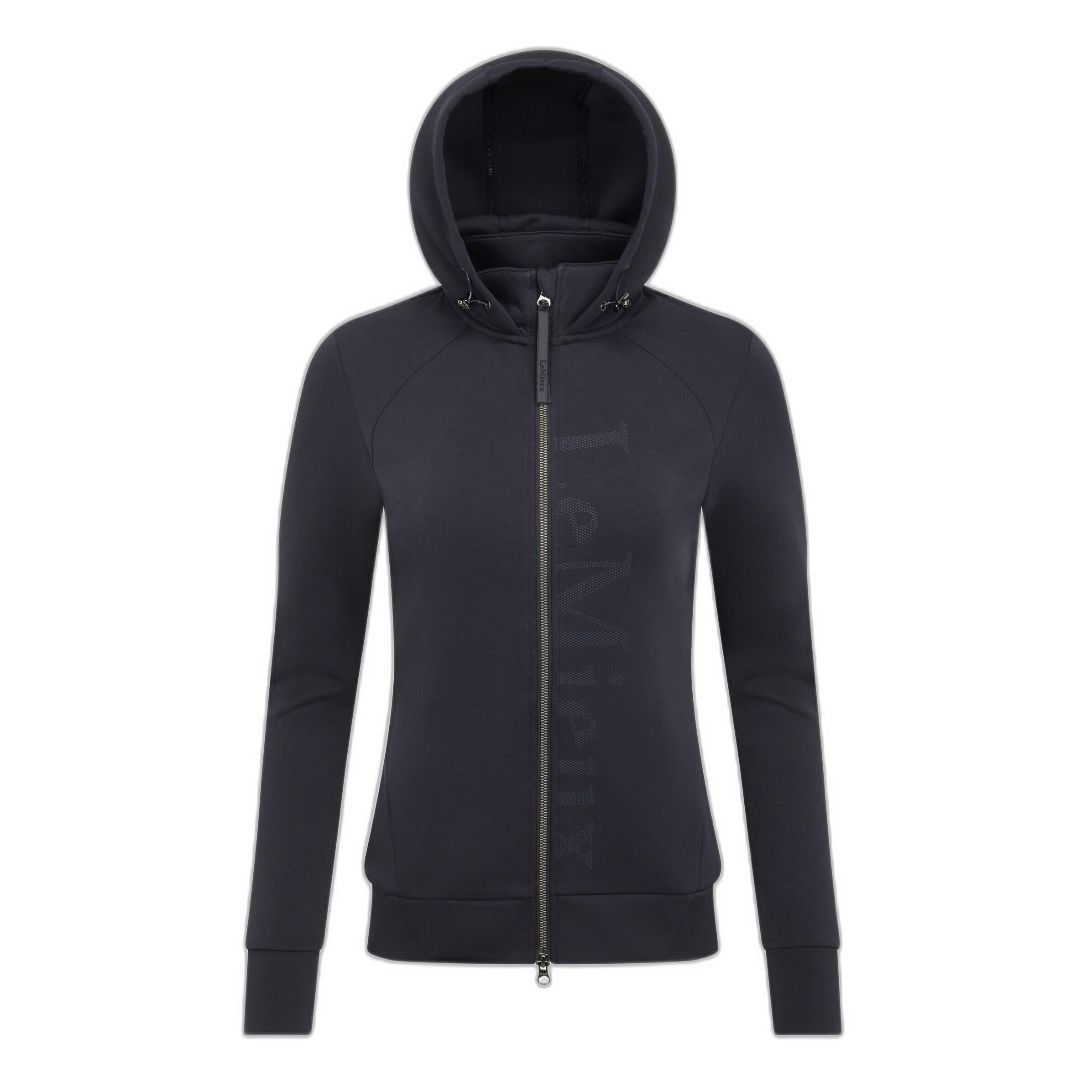 Felpa con cappuccio da donna con zip integrale LeMieux Elite