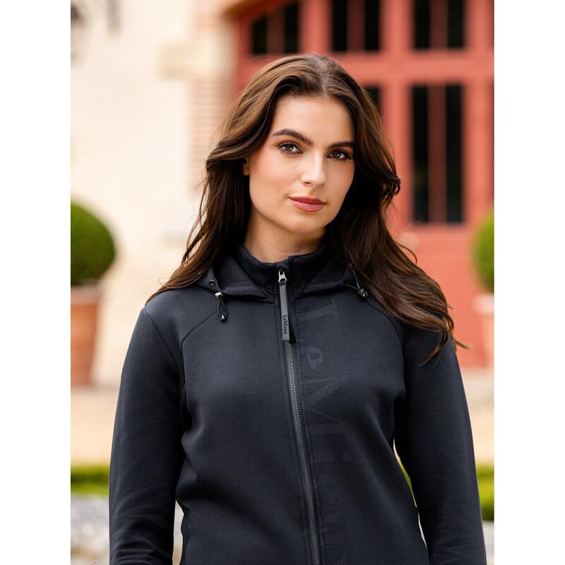 Sweatshirt équitation à capuche full zip femme LeMieux Elite