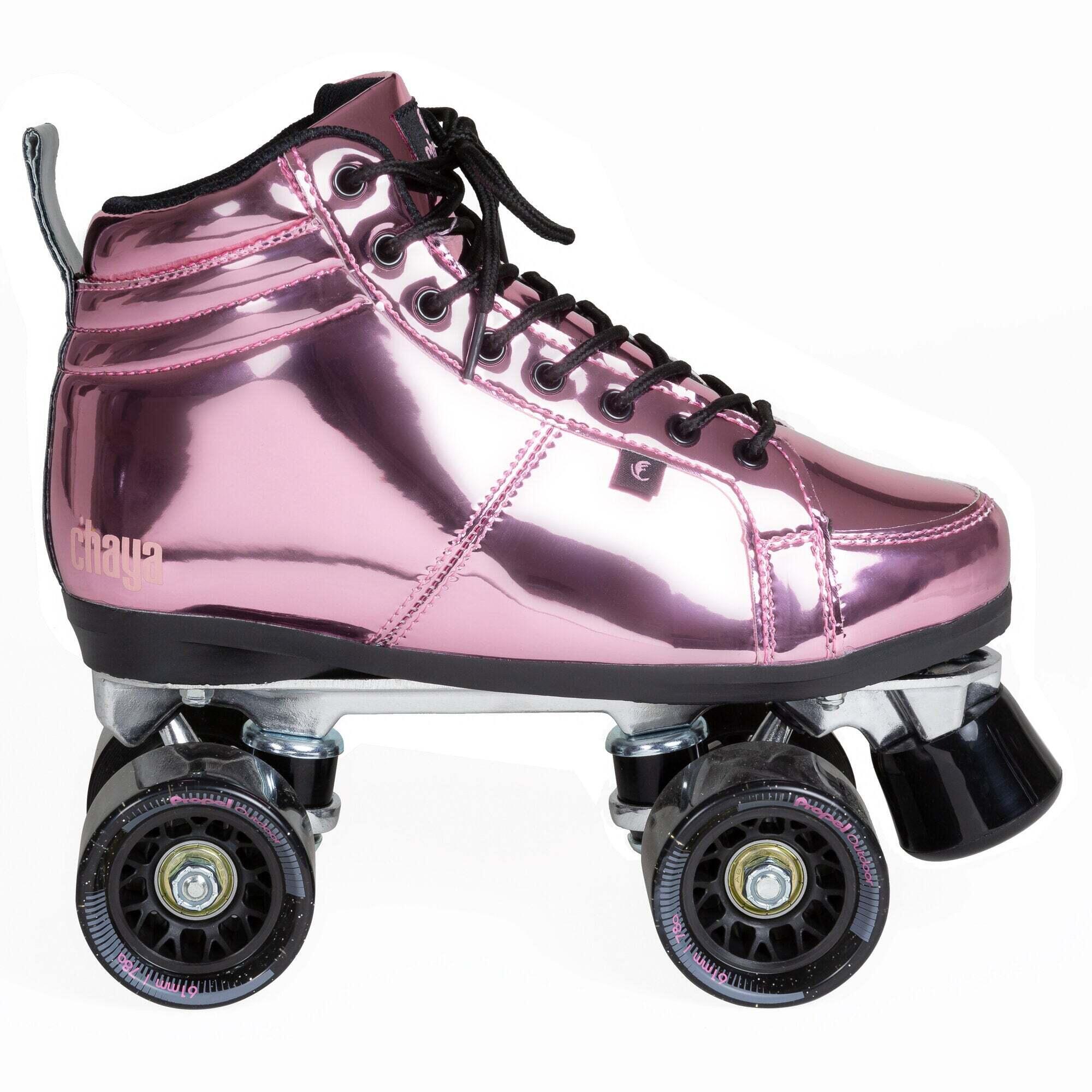 CHAYA Kolečkové brusle Chaya Quad Pink Laser