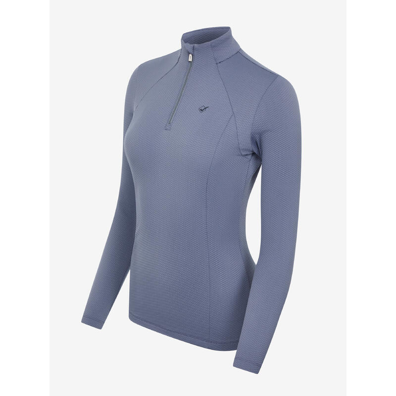 Sweatshirt Reiten mit Reißverschlusskragen, Damen LeMieux Alice